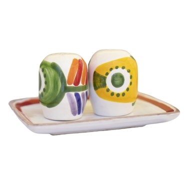 Set sale pepe artigianale ceramica de simone mangiallegro filicudi Set sale pepe artigianale ceramica de simone mangiallegro filicudi